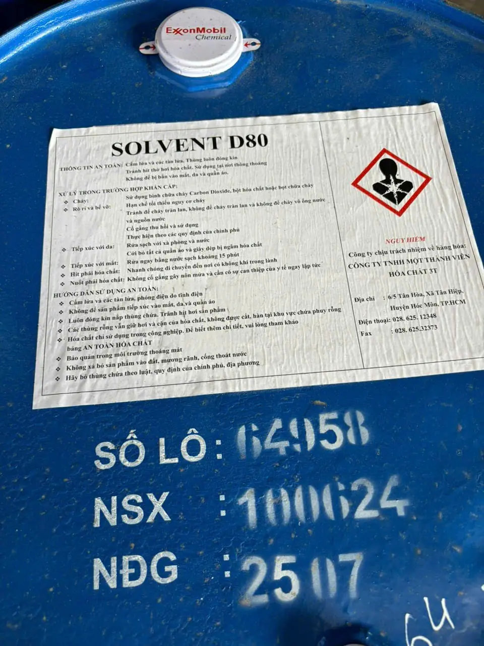 EXXSOL D80 - DEAROMATIZED 80